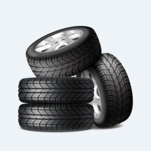 Tire with Wheel